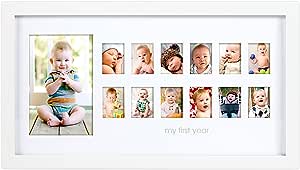 Babuqee First Year Memories Photo Frame RRP 15.99 CLEARANCE XL 12.99