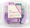 Design Group Mini Stationery Set Purple RRP 5.99 CLEARANCE XL 3.99