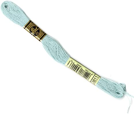 The Urban Store Embroidery Thread Very Light Turquoise DMC 3811 RRP 1.40 CLEARANCE XL 99p