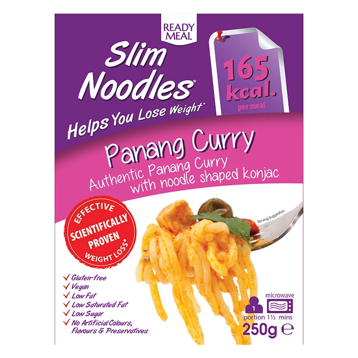 Slim Noodles Vegetable Panang Curry 250g RRP 4.99 CLEARANCE XL 99p