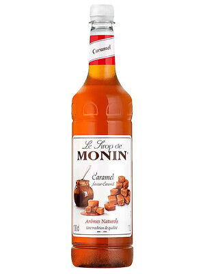 Monin Caramel Coffee Syrup 1 Litre RRP 9.69 CLEARANCE XL 4.99