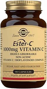 Solgar Ester-C Plus 1000mg Vitamin C 90 Capsules RRP 22.99 CLEARANCE XL 17.99