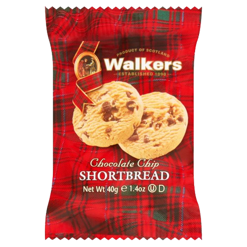 Walkers Chocolate Chip Shortbread 40g RRP 99p CLEARANCE XL 39p or 3 for 99p