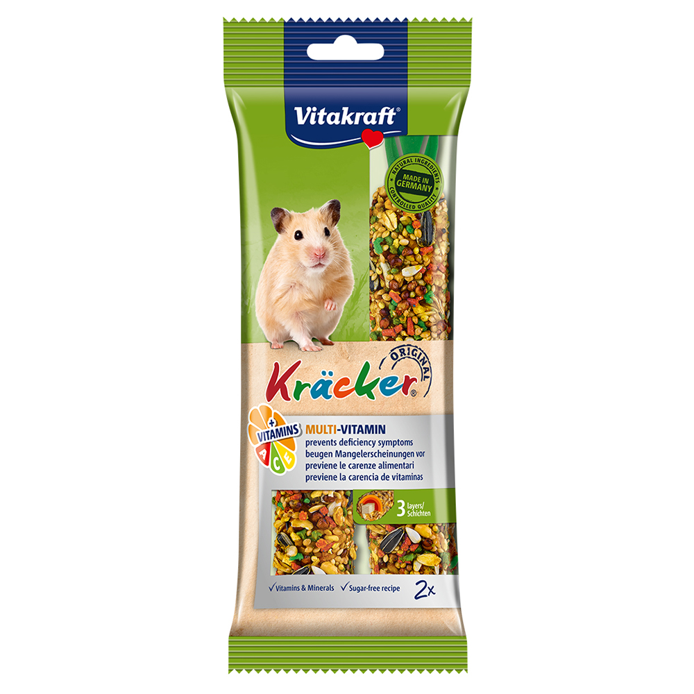 Vitakraft Hamster Honey & Spelt Kracker 112g RRP 1.29 CLEARANCE XL 