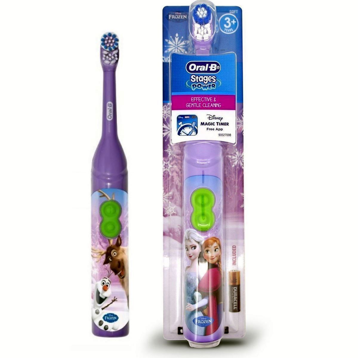 Oral B Disney Frozen Battery Operated Toothbrush RRP 18.95 CLEARANCE XL 6.99