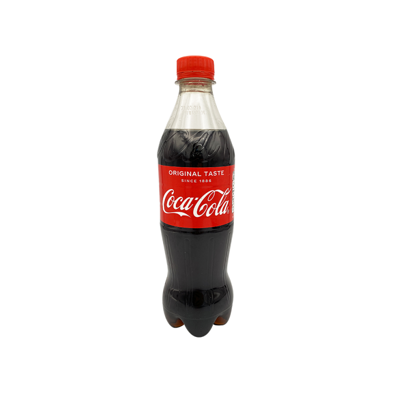 Coca-Cola 500ml Bottle Original Taste RRP 1.60 CLEARANCE XL 89p or 2 for 1.50