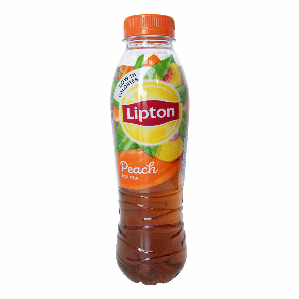 Lipton Peach Ice Tea 500ml RRP £1.45 CLEARANCE XL 59p or 2 for £1 ...