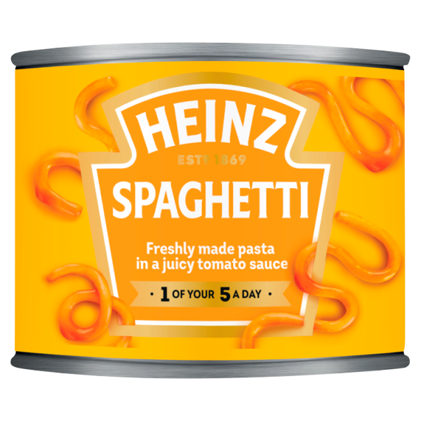 Heinz Spaghetti In Tomato Sauce 200g RRP 75p CLEARANCE XL 29p or 4 for 1