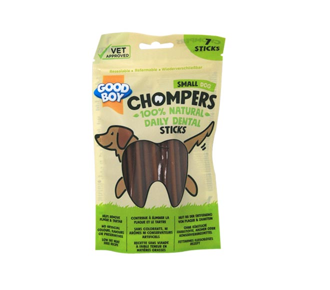 GOOD BOY Chompers 7 Sticks 125g RRP 2.50 CLEARANCE XL 99p