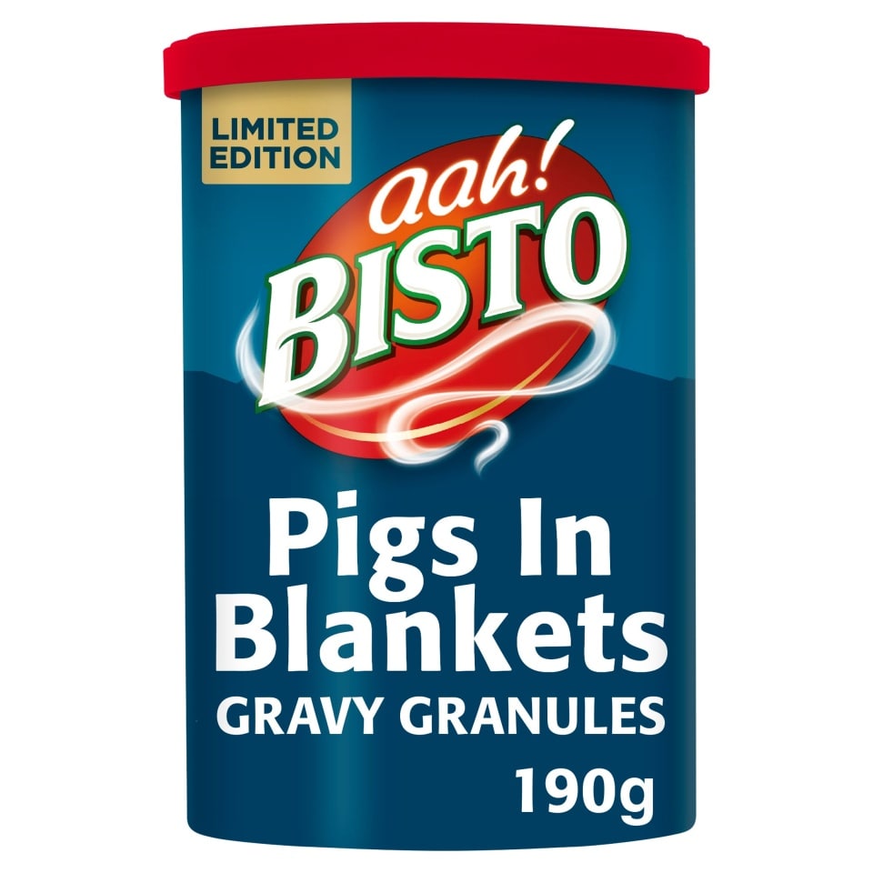 Bisto Pigs In Blankets Flavour Gravy Granules 190g RRP 2.80 CLEARANCE XL 89p or 2 for 1.50