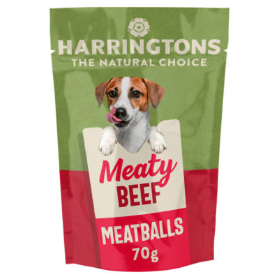 Harringtons Meaty Beef Meatballs Dog Treats 70g RRP 1 CLEARANCE XL 59p or 2 for 1