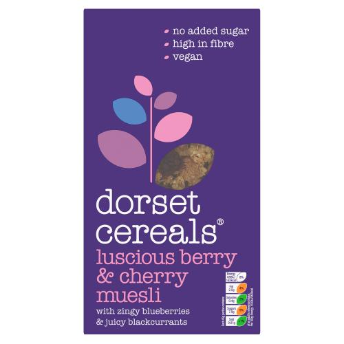 Dorset Cereals Luscious Berry & Cherry Muesli 600g RRP 4.20 CLEARANCE XL 1.99