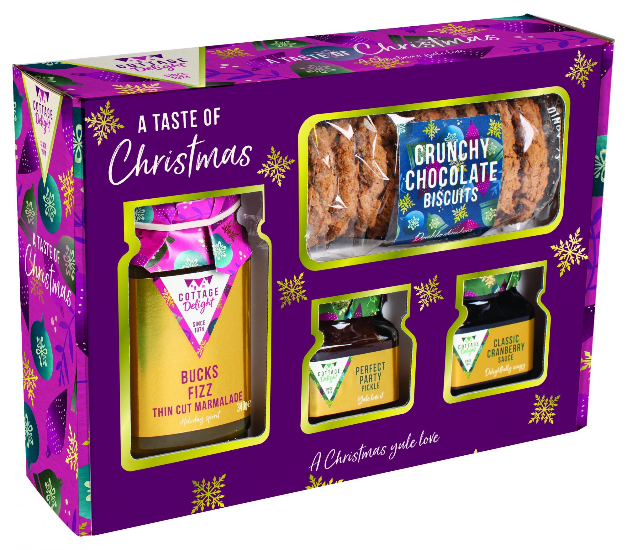 Cottage Delight A Taste of Christmas Hamper RRP 14.99 CLEARANCE XL 4.99