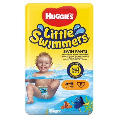 Huggies Diapers Little Swimmers 5-6 12-18kg 11 Swim Pants RRP 5.25 CLEARANCE XL 2.99