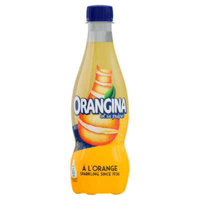 Orangina Sparkling Fruit Drink 420ml RRP 1.69 CLEARANCE XL 89p or 2 for 1.50