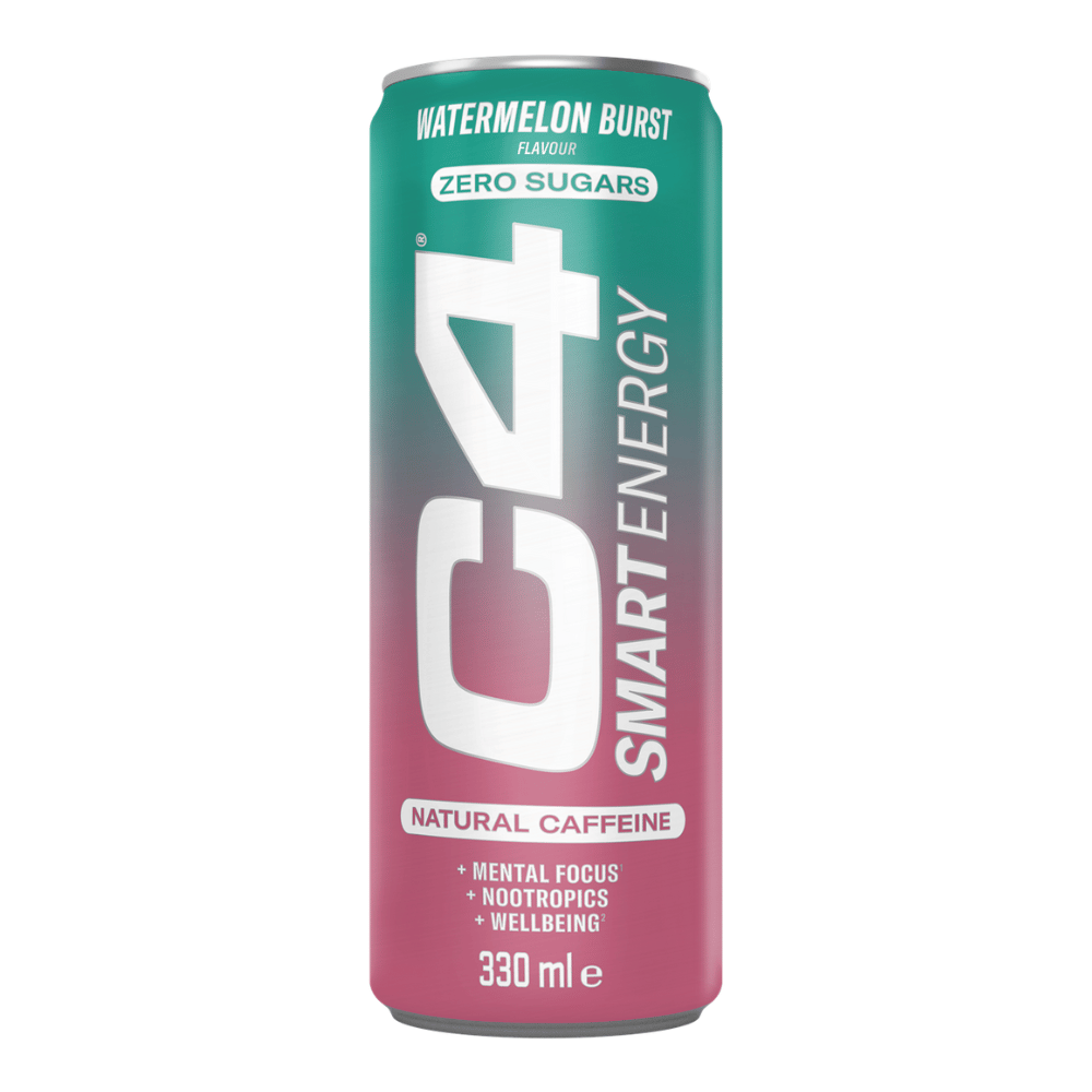 Cellucor C4 Watermelon Burst Flavour Smart Zero Sugar Energy Drink 330ml RRP 1.59 CLEARANCE XL 59p or 2 for 1