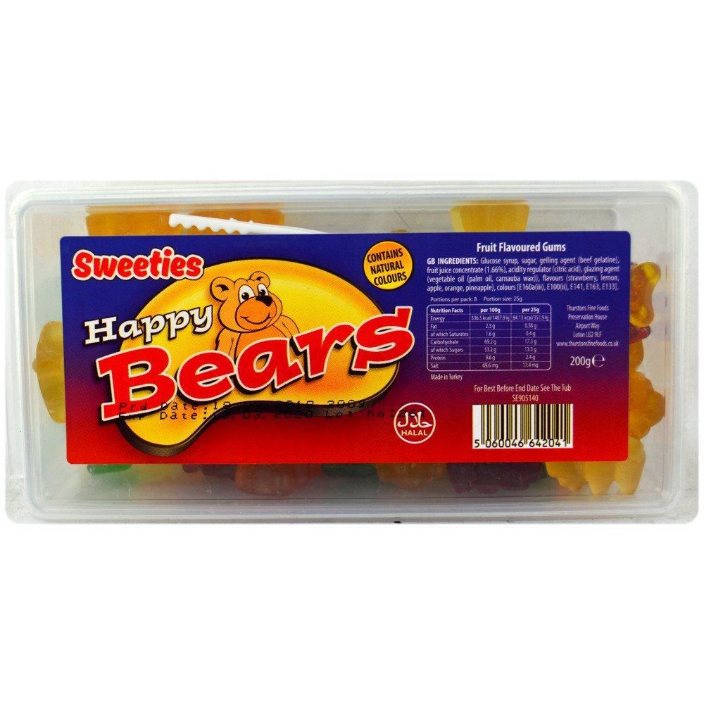 Sweeties Happy Bears Box of Gummys RRP 2.50 CLEARANCE XL 1
