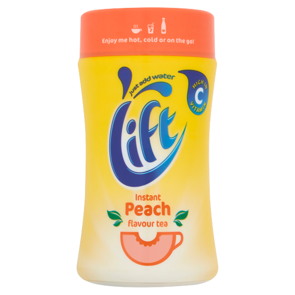 Lift Instant Peach Flavoured Tea 300g RRP 3.50 CLEARANCE XL 1.99