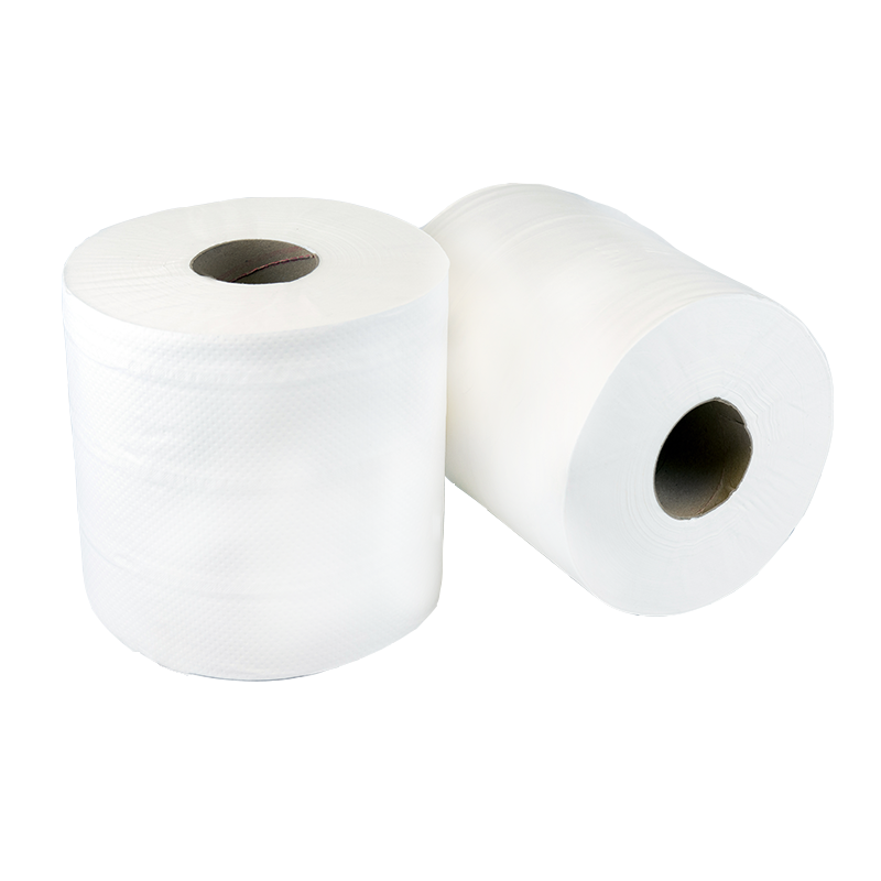 White Centre Feed Rolls 170mm x 104m 2-Ply 6 Pack RRP 13.50 CLEARANCE XL 7.99