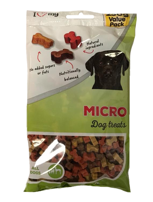 I Love My Pet Micro Training Dog Treats 250g RRP 1.99 CLEARANCE XL 1.50