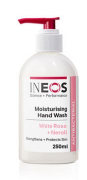 INEOS Moisturising Hand Wash with White Rose & Neroli 250ml RRP 1.25 CLEARANCE XL 59p or 2 for 1