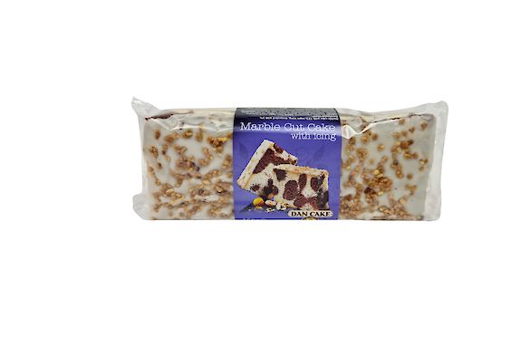 Dan Cake Marble Cut Cake With Icing 350g RRP 2.25 CLEARANCE XL 99p