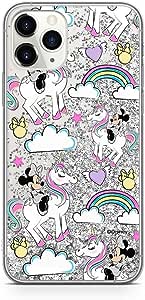 ERT Group Minnie Mouse 037 Silver Liquid Glitter iPhone 11 Pro Max Phone Case RRP 5.90 CLEARANCE XL 4.99