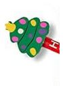 Twiddlers Christmas Themed Christmas Tree Eraser Pencil RRP 30p CLEARANCE XL 19p