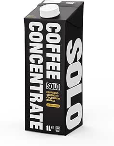 Solo Cold Coffee Brew Concentrate Espresso Strength 1 Litre RRP 12.99 CLEARANCE XL 2.99