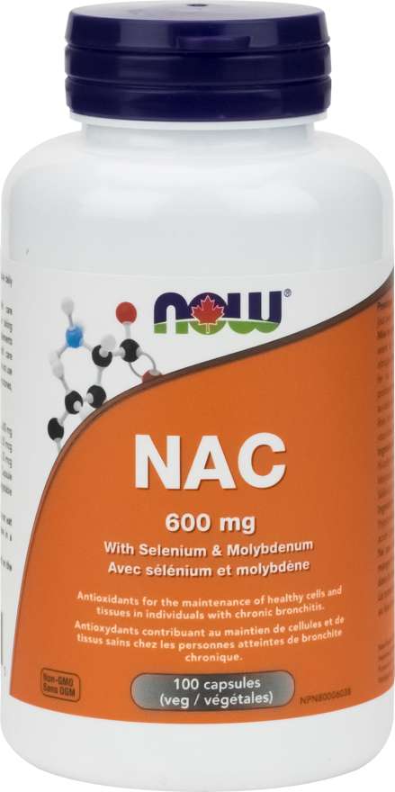 Now NAC 600mg 100 Veg Capsules RRP 13.95 CLEARANCE XL 9.99