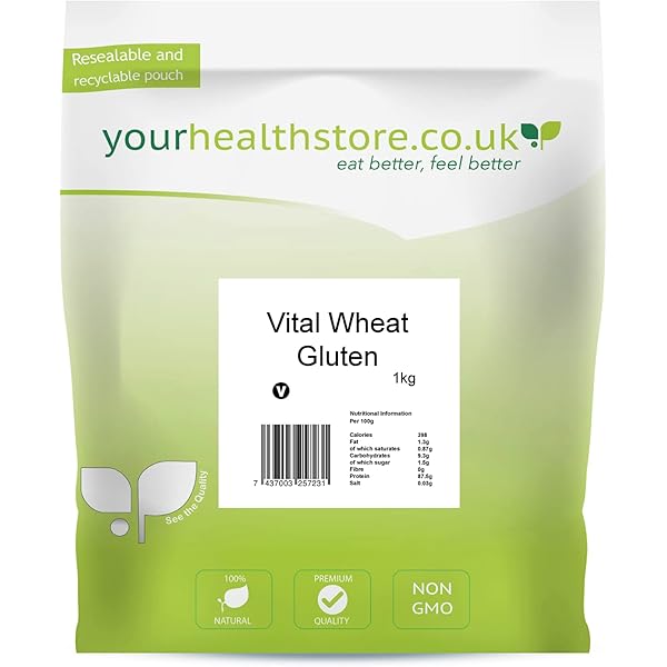 Your Healthstore Vital Wheat Gluten 1kg RRP 9.99 CLEARANCE XL 5.99