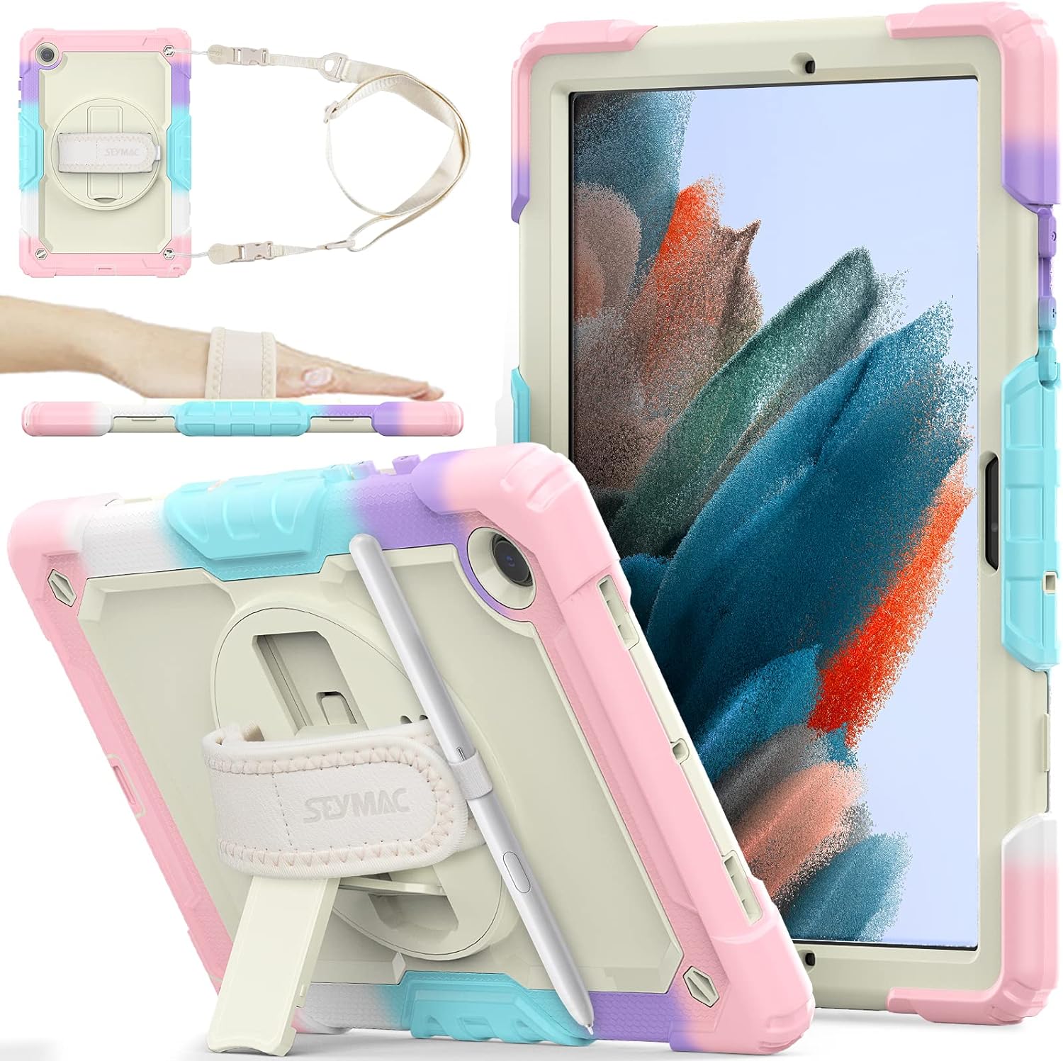 Samsung Galaxy Tab A8 Camouflage Pink Case RRP 24.99 CLEARANCE XL 19.99