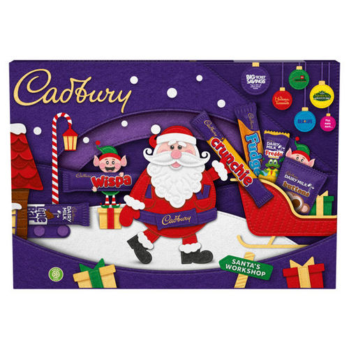 Cadbury Medium Santa Selection Box 125g RRP 2.29 CLEARANCE XL 1.25