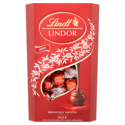 Lindt Milk Chocolate Truffles Extra Large Box 600g RRP 16.99 CLEARANCE XL 8.99