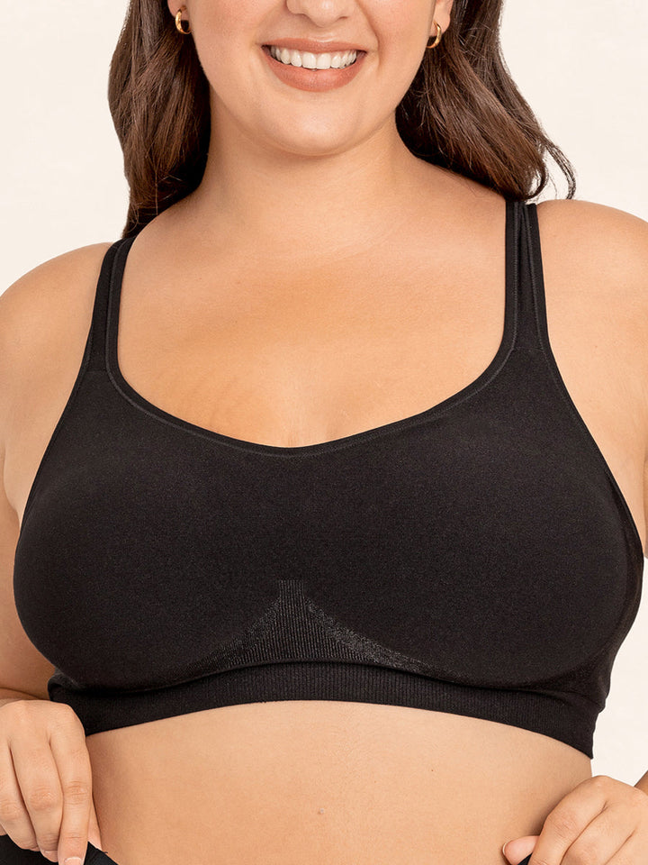 Truekind Enhanced Comfort Wireless Shaper Bra 3XL Black RRP £24.99  CLEARANCE XL £14.99 Clearance Approved Food & Drink and more