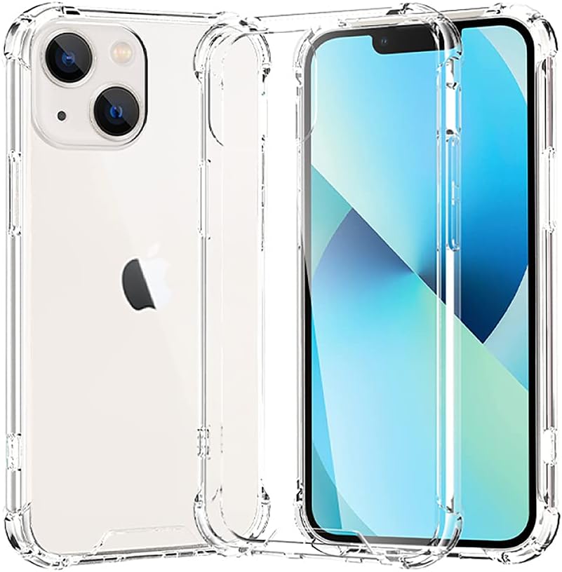 Amazon Basics Liquid Crystal Clear Soft TPU iPhone 13 Case RRP 4.99 CLEARANCE XL 3.99