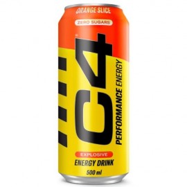 C4 Performance Energy Orange Slice Energy Drink 500ml RRP 1.59 CLEARANCE XL 89p or 2 for 1.50