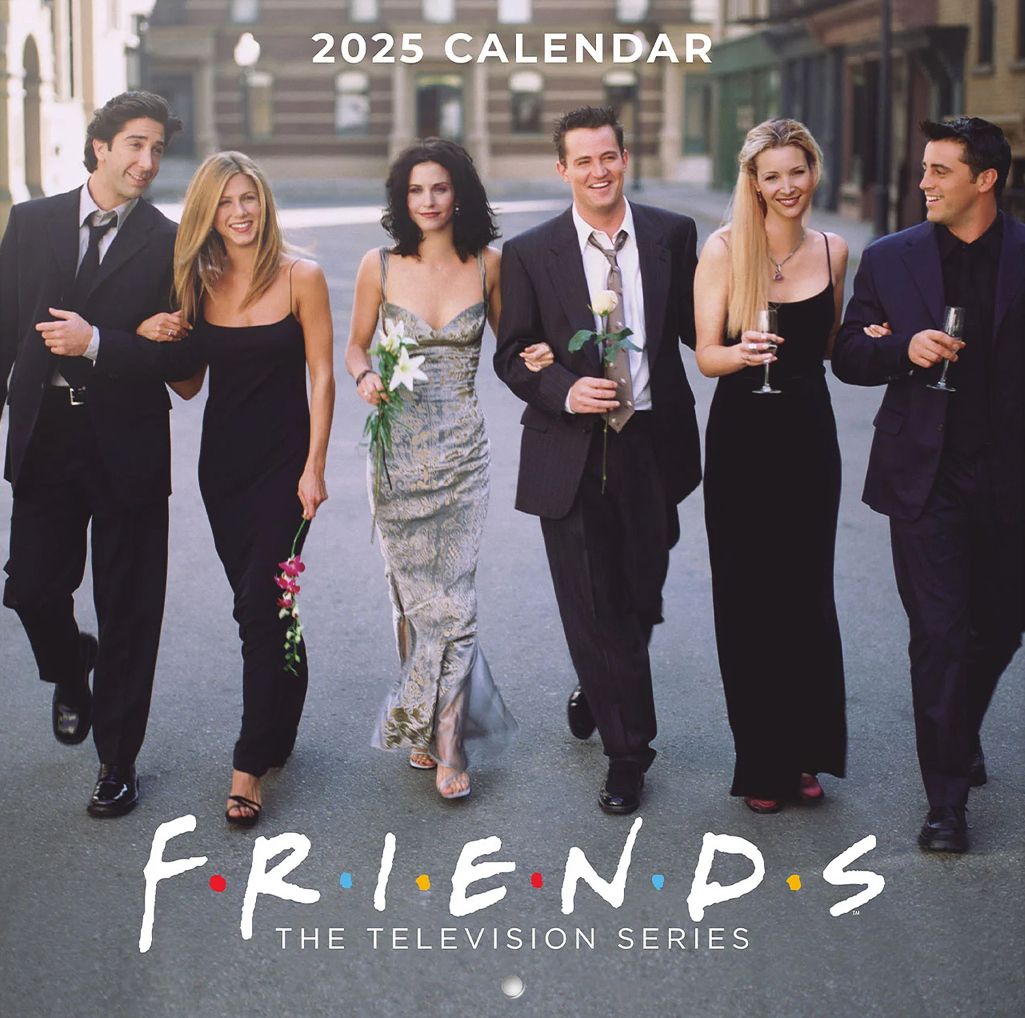 Grupo Erik Friends Wall Calendar 2025 12'' x 12'' Square Calendar 2025 RRP 9.90 CLEARANCE XL 3.99