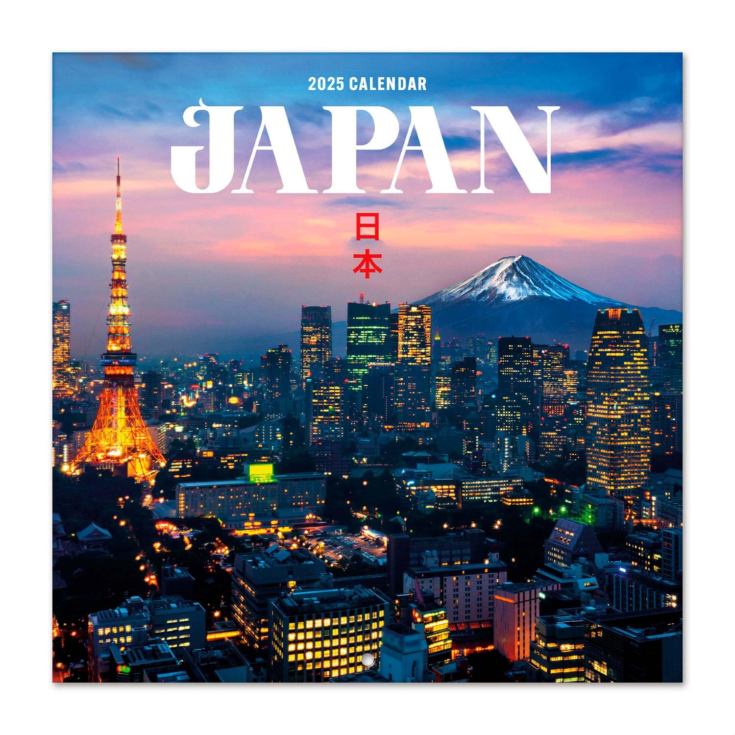 Grupo Erik Wall Calendar 2025 - Japan 12'' x 12'' Square Calendar 2025 RRP 9.90 CLEARANCE XL 3.99