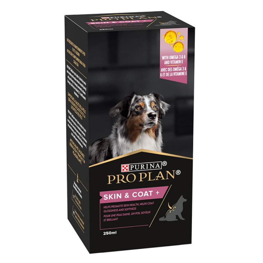 Purina Pro Plan Dog Adult And Senior Skin And Coat Supplement Oil 250ml RRP 16.49 CLEARANCE XL 14.99