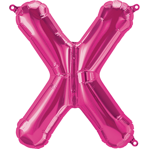 North Star Balloons 16 Inch Pink Foil Balloon X RRP 2.99 CLEARANCE XL 1.50