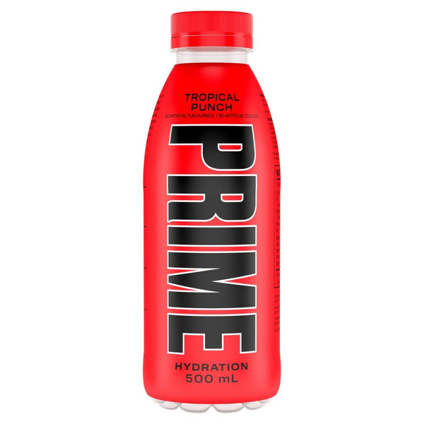 Prime Hydration Drink Tropical Punch 500ml RRP 1.99 CLEARANCE XL 59p or 2 for 1