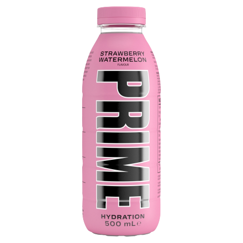 Prime Hydration Drink Strawberry Watermelon Flavour 500ml RRP 1.99 CLEARANCE XL 59p or 2 for 1