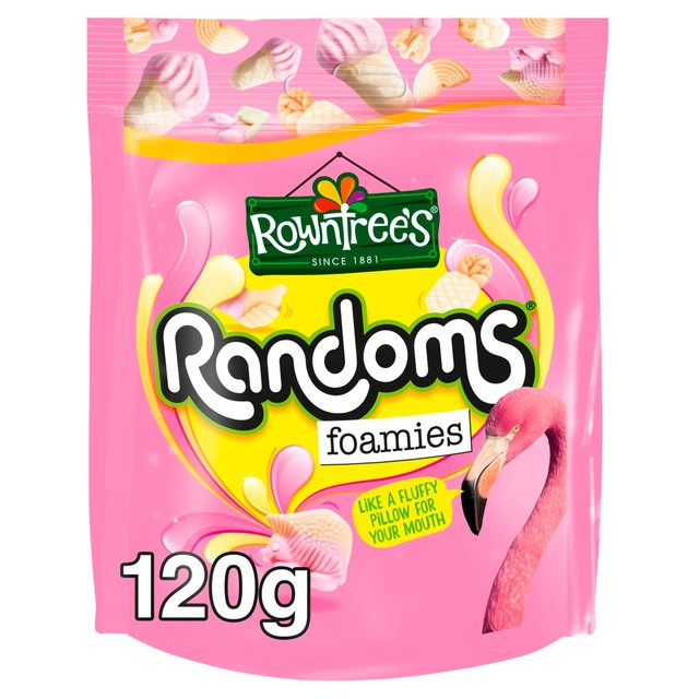 Rowntree's Randoms Foamies Sweets 120g RRP 1.25 CLEARANCE XL 99p