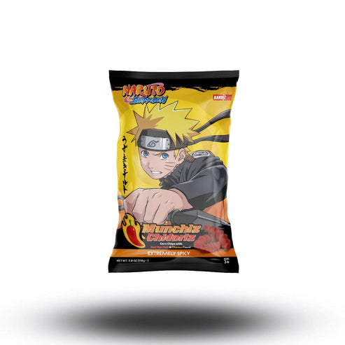 Naruto Munchiz Chidoriz Red Hot Chilli & Cheese 110g RRP 2 CLEARANCE XL 99p