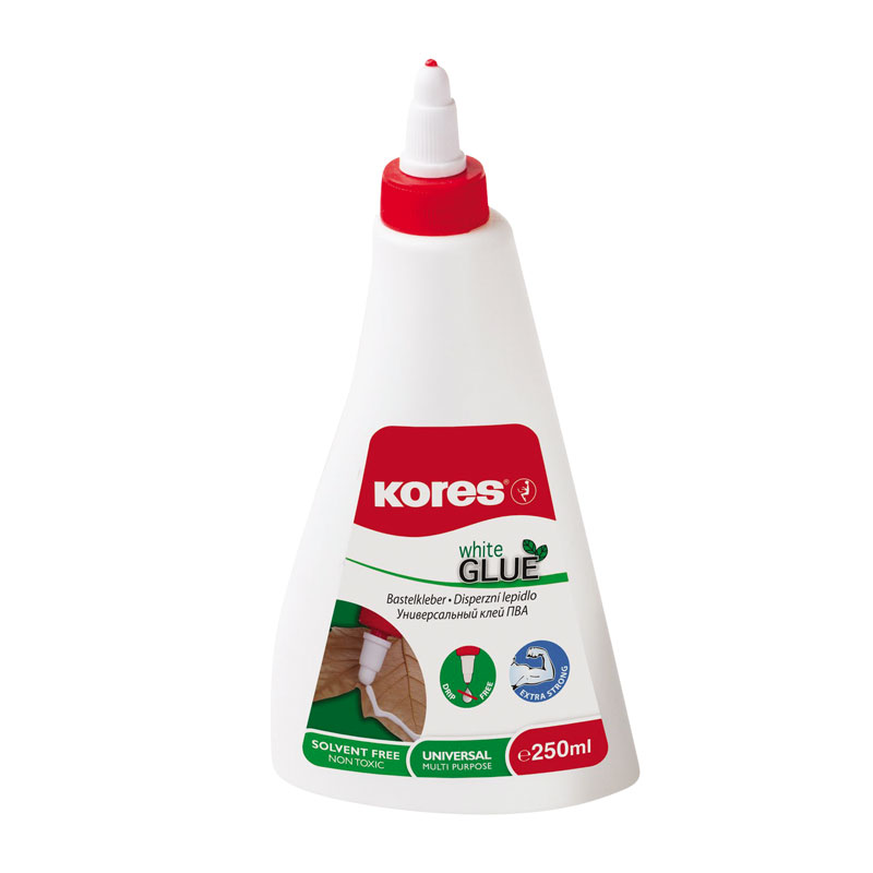 Kores Extra Strong White Glue 250g RRP 4.98 CLEARANCE XL 3.99
