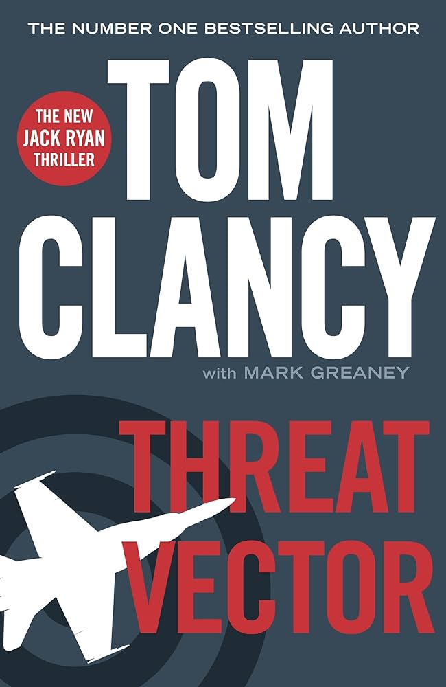 Tom Clancy: Threat Vector Hardcover Book RRP 20 CLEARANCE XL 10.99