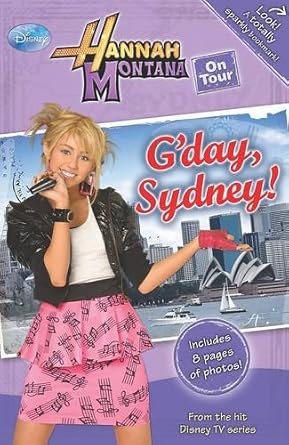 Disney Hannah Montana on Tour: G'Day from Sydney Paperback Book RRP 3.99 CLEARANCE XL 99p