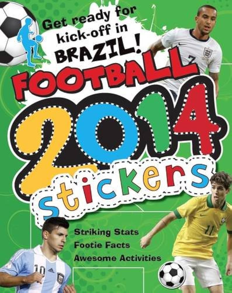 Football 2014 Stickers Paperback RRP 8 CLEARANCE XL 19p