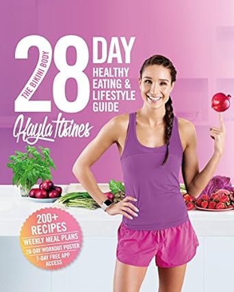 Kayla Itsines The Bikini Body 28-Day Healthy Eating & Lifestyle Guide: Hardcover Book RRP 18.99 CLEARANCE XL 3.99